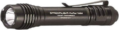 Streamlight - White LED Bulb, 70 Lumens, Industrial/Tactical Flashlight - Black Aluminum Body, 1 AAA Alkaline Battery Included - Industrial Tool & Supply