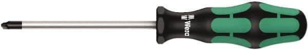 Wera - 3-1/8" Blade Length Tri-Point Screwdriver - Industrial Tool & Supply
