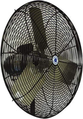 Schaefer Ventilation Equipment - 20" Blade, 1/4 hp, 3,400 & 4,100 CFM, Oscillating Industrial Circulation Fan - Fan Head Only, 2 Speed - Industrial Tool & Supply