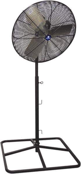 Schaefer Ventilation Equipment - 20" Blade, 1/4 hp, 3,000 & 4,050 CFM, Industrial Circulation Fan - Fan Head Only, 2 Speed - Industrial Tool & Supply