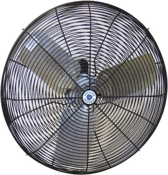 Schaefer Ventilation Equipment - 30" Blade, 1/2 hp, 7,000 & 9,420 CFM, Industrial Circulation Fan - Fan Head Only, 2 Speed - Industrial Tool & Supply