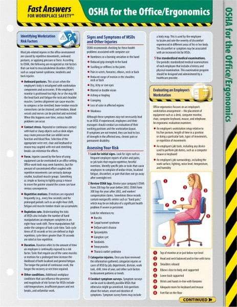 ComplyRight - Regulatory Compliance Hazmat, Spill Control & Right to Know Training Kit - English, 11" Wide x 17" High - Industrial Tool & Supply