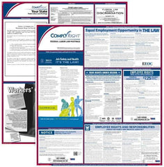 ComplyRight - Regulatory Compliance Labor Law Training Kit - English, 27" Wide x 39" High - Industrial Tool & Supply