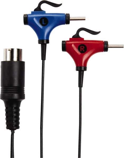 3M - Fit Testers Type: Earplug Fit Testing System Contents: Left & Right Ear Microphone Assembly - Industrial Tool & Supply