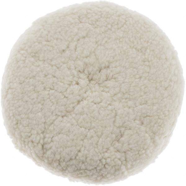 Value Collection - 9" Diam Wool Bonnet - 1" Pile - Industrial Tool & Supply
