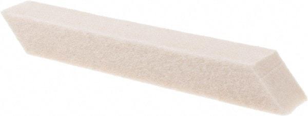 Value Collection - Hard Density Wool Felt Polishing Stick - 4" Long x 1/2" Wide x 1/2" Thick - Industrial Tool & Supply