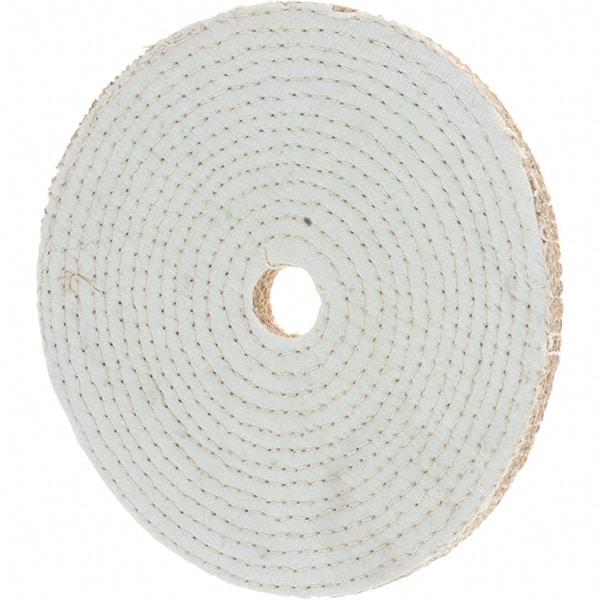 Value Collection - 10" Diam x 1/4" Thick Unmounted Buffing Wheel - 40 Ply, Polishing, 1-1/4" Arbor Hole, Hard Density - Industrial Tool & Supply