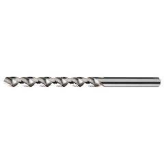 3/8 RHS / RHC HSS 118 Degree Radial Point Fast Spiral Taper Length Drill - Bright - Exact Industrial Supply
