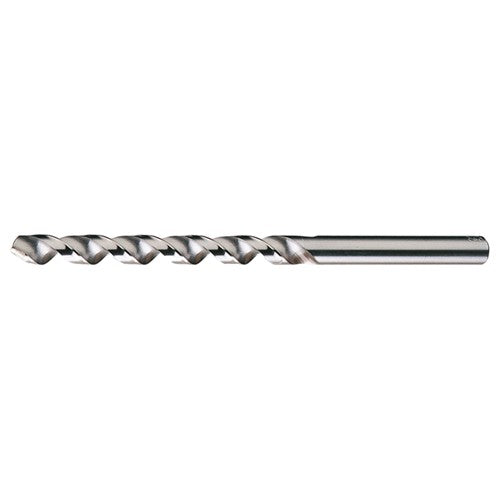 #48 RHS / RHC HSS 118 Degree Radial Point Fast Spiral Taper Length Drill - Bright - Exact Industrial Supply