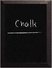 MasterVision - 24" High x 36/0" Wide Chalk Board - Laminate, Includes Mounting Kit - Industrial Tool & Supply