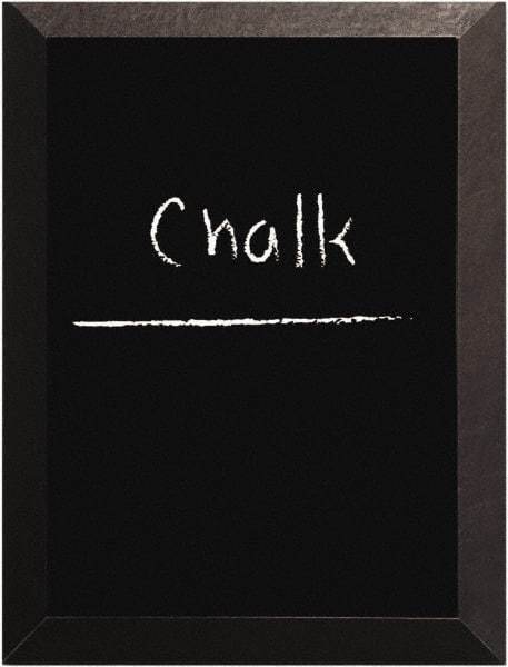 MasterVision - 36" High x 48/0" Wide Chalk Board - Laminate, Includes Mounting Kit - Industrial Tool & Supply