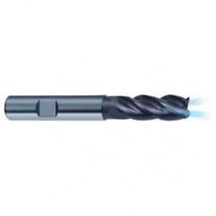 8mm Dia. - 63mm OAL - 4 FL Variable Helix Nano-A Carbide End Mill - Industrial Tool & Supply