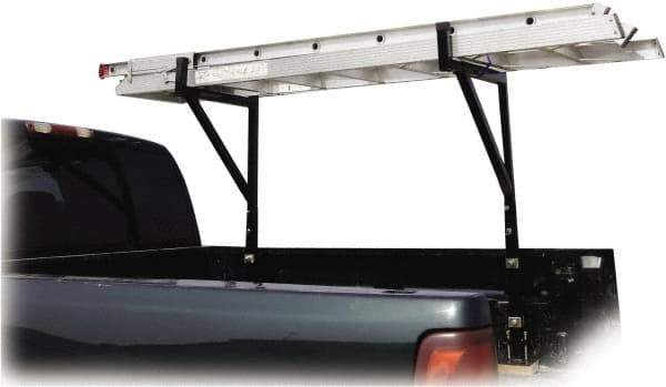 Erickson Manufacturing - Steel Ladder Rack - 34" Wide, Black, For Use with Any Truck - Industrial Tool & Supply