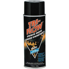 Tri-Flow - 11.25 oz Aerosol Synthetic High Temperature Grease - Translucent White, Food Grade & High Temperature, 400°F Max Temp, - Industrial Tool & Supply