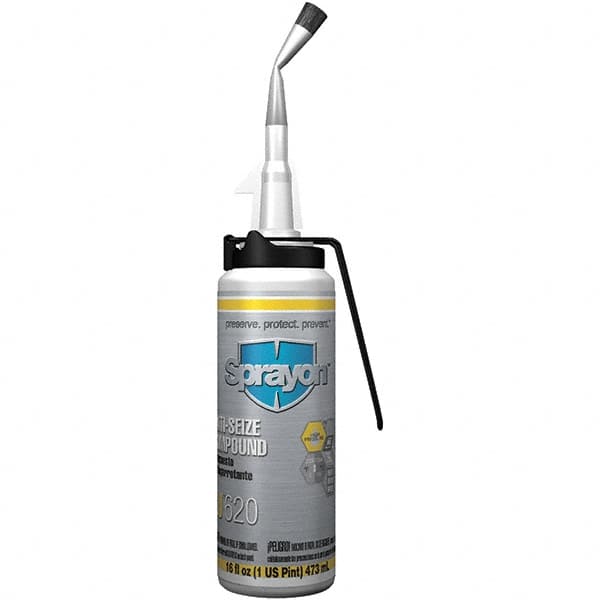 Sprayon - 16 oz Bottle Extreme Pressure Anti-Seize Lubricant - Industrial Tool & Supply