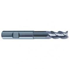 8mm Dia. - 75mm OAL - 3 FL Variable Helix Bright Carbide End Mill - Industrial Tool & Supply