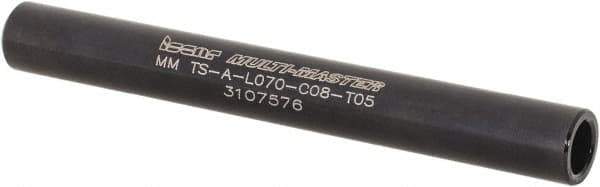 Iscar - Multimaster 8mm 90° Shank Milling Tip Insert Holder & Shank - T05 Neck Thread, 70mm OAL, MM TS-A Tool Holder - Industrial Tool & Supply