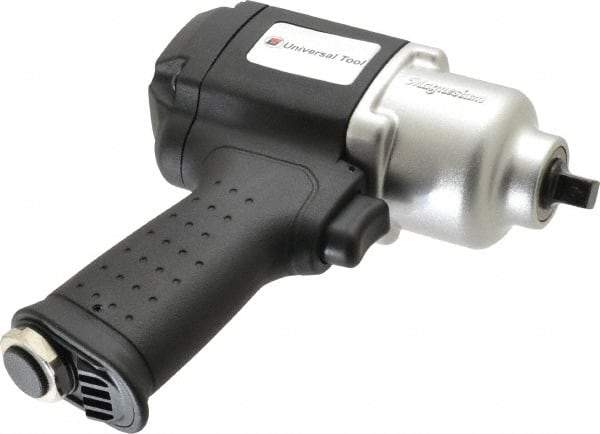 Universal Tool - 3/8" Drive, 12,000 RPM, 320 Ft/Lb Torque Impact Wrench/Ratchet - Pistol Grip Handle, 1,800 IPM, 9.4 CFM, 90 psi, 1/4" NPT Inlet - Industrial Tool & Supply