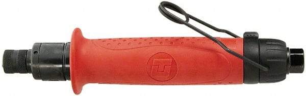 Universal Tool - 1/4" Bit Holder, 1,700 RPM, Inline Handle Air Screwdriver - 5 to 30 In/Lb Torque, 4 CFM - Industrial Tool & Supply