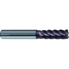 20mm Dia. - 104mm OAL - 5 FL Variable Helix Firex Carbide End Mill - Industrial Tool & Supply