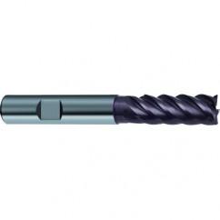 16mm Dia. - 92mm OAL - 5 FL Variable Helix Firex Carbide End Mill - Industrial Tool & Supply