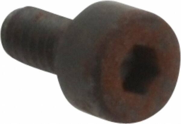Holo-Krome - M2x0.40 Metric Coarse Hex Socket Drive, Socket Cap Screw - Grade 12.9 Alloy Steel, Black Oxide Finish, Fully Threaded, 4mm Length Under Head - Industrial Tool & Supply