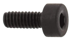 Holo-Krome - M2x0.40 Metric Coarse Hex Socket Drive, Socket Cap Screw - Grade 12.9 Alloy Steel, Black Oxide Finish, Fully Threaded, 5mm Length Under Head - Industrial Tool & Supply