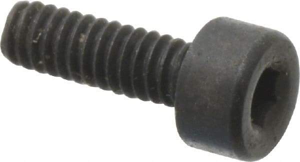 Holo-Krome - M2x0.40 Metric Coarse Hex Socket Drive, Socket Cap Screw - Grade 12.9 Alloy Steel, Black Oxide Finish, Fully Threaded, 6mm Length Under Head - Industrial Tool & Supply