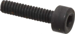 Holo-Krome - M2x0.40 Metric Coarse Hex Socket Drive, Socket Cap Screw - Grade 12.9 Alloy Steel, Black Oxide Finish, Fully Threaded, 8mm Length Under Head - Industrial Tool & Supply