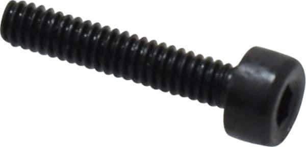 Holo-Krome - M2x0.40 Metric Coarse Hex Socket Drive, Socket Cap Screw - Grade 12.9 Alloy Steel, Black Oxide Finish, Fully Threaded, 10mm Length Under Head - Industrial Tool & Supply