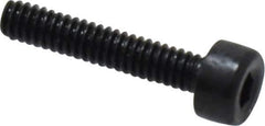 Holo-Krome - M2x0.40 Metric Coarse Hex Socket Drive, Socket Cap Screw - Grade 12.9 Alloy Steel, Black Oxide Finish, Fully Threaded, 10mm Length Under Head - Industrial Tool & Supply