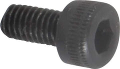Holo-Krome - M3x0.50 Metric Coarse Hex Socket Drive, Socket Cap Screw - Grade 12.9 Alloy Steel, Black Oxide Finish, Fully Threaded, 6mm Length Under Head - Industrial Tool & Supply