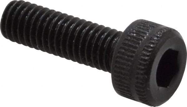 Holo-Krome - M3x0.50 Metric Coarse Hex Socket Drive, Socket Cap Screw - Grade 12.9 Alloy Steel, Black Oxide Finish, Fully Threaded, 10mm Length Under Head - Industrial Tool & Supply