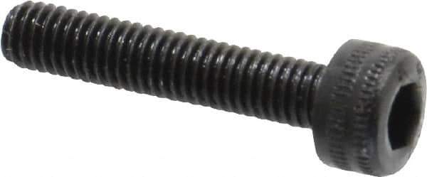 Holo-Krome - M3x0.50 Metric Coarse Hex Socket Drive, Socket Cap Screw - Grade 12.9 Alloy Steel, Black Oxide Finish, Fully Threaded, 15mm Length Under Head - Industrial Tool & Supply
