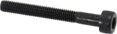Holo-Krome - M3x0.50 Metric Coarse Hex Socket Drive, Socket Cap Screw - Grade 12.9 Alloy Steel, Black Oxide Finish, Partially Threaded, 25mm Length Under Head - Industrial Tool & Supply