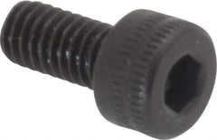 Holo-Krome - M4x0.70 Metric Coarse Hex Socket Drive, Socket Cap Screw - Grade 12.9 Alloy Steel, Black Oxide Finish, Fully Threaded, 8mm Length Under Head - Industrial Tool & Supply