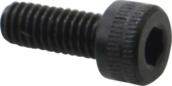 Holo-Krome - M4x0.70 Metric Coarse Hex Socket Drive, Socket Cap Screw - Grade 12.9 Alloy Steel, Black Oxide Finish, Fully Threaded, 10mm Length Under Head - Industrial Tool & Supply