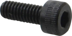 Holo-Krome - M4x0.70 Metric Coarse Hex Socket Drive, Socket Cap Screw - Grade 12.9 Alloy Steel, Black Oxide Finish, Fully Threaded, 10mm Length Under Head - Industrial Tool & Supply
