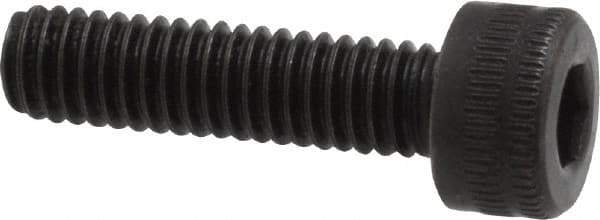 Holo-Krome - M4x0.70 Metric Coarse Hex Socket Drive, Socket Cap Screw - Grade 12.9 Alloy Steel, Black Oxide Finish, Fully Threaded, 15mm Length Under Head - Industrial Tool & Supply
