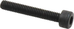 Holo-Krome - M4x0.70 Metric Coarse Hex Socket Drive, Socket Cap Screw - Grade 12.9 Alloy Steel, Black Oxide Finish, Fully Threaded, 25mm Length Under Head - Industrial Tool & Supply