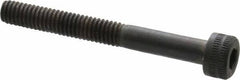 Holo-Krome - M4x0.70 Metric Coarse Hex Socket Drive, Socket Cap Screw - Grade 12.9 Alloy Steel, Black Oxide Finish, Partially Threaded, 35mm Length Under Head - Industrial Tool & Supply