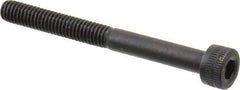 Holo-Krome - M4x0.70 Metric Coarse Hex Socket Drive, Socket Cap Screw - Grade 12.9 Alloy Steel, Black Oxide Finish, Partially Threaded, 40mm Length Under Head - Industrial Tool & Supply