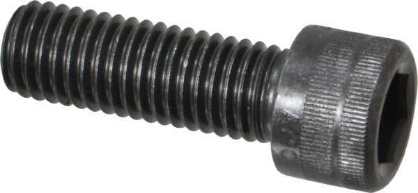 Holo-Krome - M12x1.75 Metric Coarse Hex Socket Drive, Socket Cap Screw - Grade 12.9 Alloy Steel, Black Oxide Finish, Fully Threaded, 35mm Length Under Head - Industrial Tool & Supply