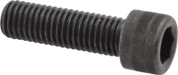 Holo-Krome - M12x1.75 Metric Coarse Hex Socket Drive, Socket Cap Screw - Grade 12.9 Alloy Steel, Black Oxide Finish, Fully Threaded, 40mm Length Under Head - Industrial Tool & Supply