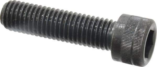 Holo-Krome - M12x1.75 Metric Coarse Hex Socket Drive, Socket Cap Screw - Grade 12.9 Alloy Steel, Black Oxide Finish, Fully Threaded, 45mm Length Under Head - Industrial Tool & Supply