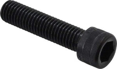 Holo-Krome - M12x1.75 Metric Coarse Hex Socket Drive, Socket Cap Screw - Grade 12.9 Alloy Steel, Black Oxide Finish, Fully Threaded, 50mm Length Under Head - Industrial Tool & Supply