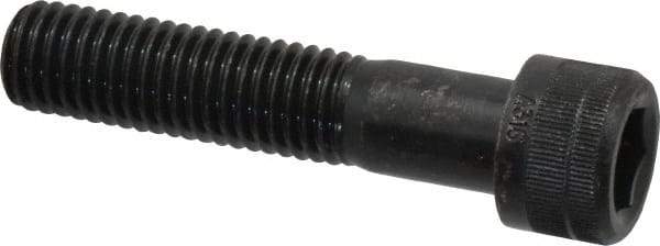 Holo-Krome - M12x1.75 Metric Coarse Hex Socket Drive, Socket Cap Screw - Grade 12.9 Alloy Steel, Black Oxide Finish, Fully Threaded, 55mm Length Under Head - Industrial Tool & Supply