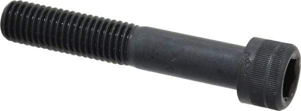 Holo-Krome - M12x1.75 Metric Coarse Hex Socket Drive, Socket Cap Screw - Grade 12.9 Alloy Steel, Black Oxide Finish, Partially Threaded, 70mm Length Under Head - Industrial Tool & Supply