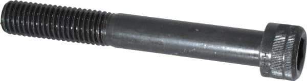 Holo-Krome - M12x1.75 Metric Coarse Hex Socket Drive, Socket Cap Screw - Grade 12.9 Alloy Steel, Black Oxide Finish, Partially Threaded, 90mm Length Under Head - Industrial Tool & Supply