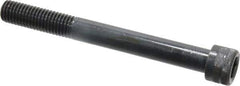 Holo-Krome - M12x1.75 Metric Coarse Hex Socket Drive, Socket Cap Screw - Grade 12.9 Alloy Steel, Black Oxide Finish, Partially Threaded, 110mm Length Under Head - Industrial Tool & Supply